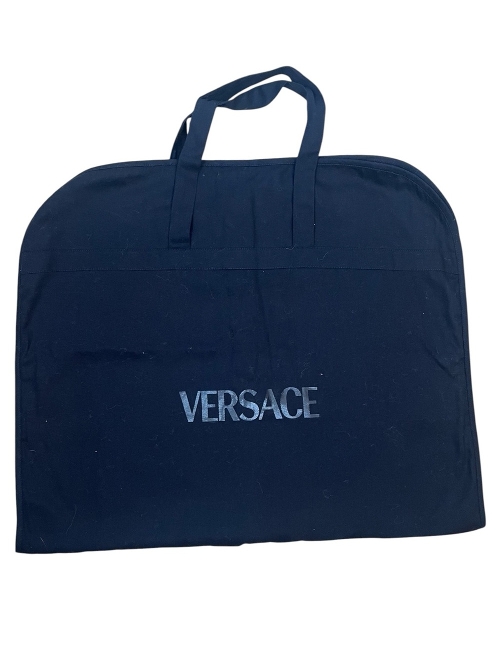 Versace Black Canvas Garment Suit Dress Bag, Travel, Storage, Luxury, Protective